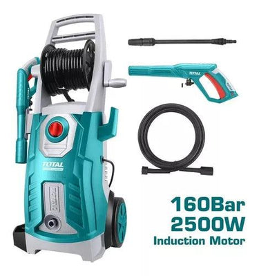 Hidrolavadora Total 2500w 160bar 2300psi Caudal 6.0l/min Industrial + Manguera - Tienda Universo